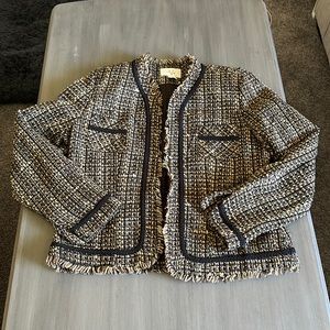 Cute warm silk lined jacket.